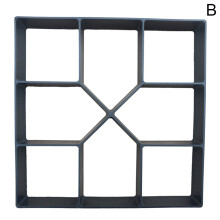 (B) Concrete Garden Path Mold DIY 50cm