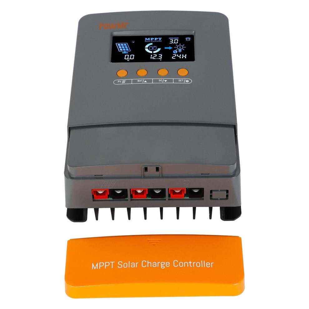 60A Mppt Solar Charge Controller, 12V/24V/36V/48V, Max Pv 160V, Lcd, Lithium Battery Activation 9073542473954