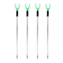 4 supports de canne à pêche réglables en métal, cadre fixe, accessoires de pêche