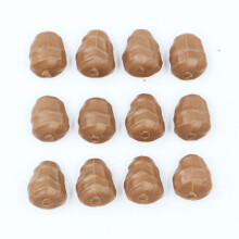 (Brown SG2150 CP, 10 pcs) 10pcs PVC Carp Fishing Bait Set