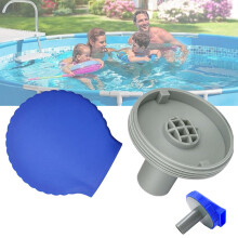 Rotatable Pool Inlet Nozzle 32mm 38mm Adjustable Fitting for Intex and Bestway Pools 360 Flow