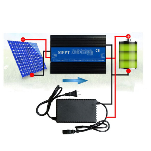 MPPT Solar Charge Controller with Overcharge Protection for Car Battery 24V 36V 48V 60V 1
