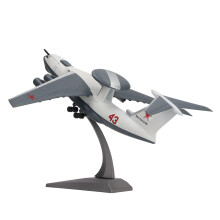 1:200 Maßstab Legierungs-Kampfjetmodell, stromlinienförmige Flugzeugdekoration