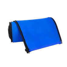 10Ft Blue Pool Handrail Cover for Inground Pools, Non Slip Grip, Soft Surface, Zippered Design