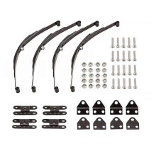 barres de ressort à lames en acier dur pour crawler 1/10, compatibles avec F350 D90 RC4WD Tamiya Axi