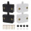 4 interrupteurs pour portes armoires, tiroirs, 12V/24V/110V 1