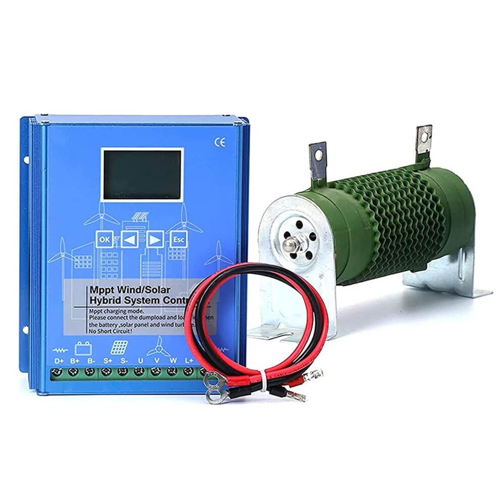 8000W Mppt Boost Wind Turbine And Solar Charge Controller With Dump Load, 12V 24V 48V (48V) 9073542473510
