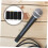4pcs Screw On Microphone Battery Cover with Secure Lock, Plastic Cap Replacement for KTV Stage 4