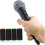 4pcs Screw On Microphone Battery Cover with Secure Lock, Plastic Cap Replacement for KTV Stage 5