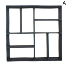 (A) Garden Path Making Mould DIY Concrete Pavement Garden Path Mold