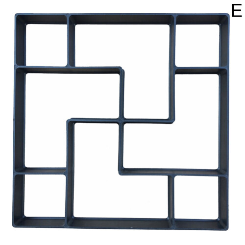 (E) Concrete Garden Path Mold DIY 50cm