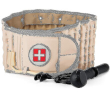 Ceinture de décompression lombaire pour soulager les douleurs du bas du dos - Taille unique (tour de taille 29-49 pouces)