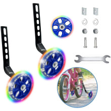 Roues stabilisatrices universelles pour vélos d'enfants, compatibles avec les vélos de 12 à 20 pouces.