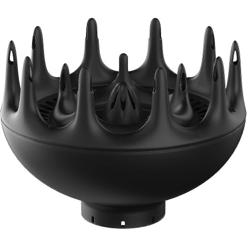 Diffuseur de cheveux Black Orchid grand format pour cheveux bouclés et naturels - Professionnel