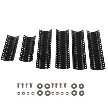 Universal Grill Heat Plate Stainless Steel Replacement Parts Adjustable Fit for Brinkmann Char Broil Master Forge Even Heat Distribution