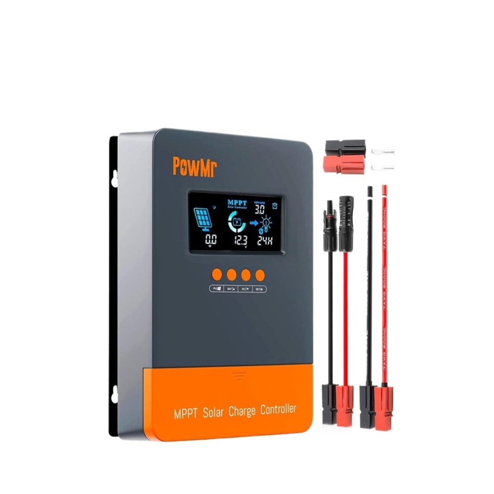 60A Mppt Solar Charge Controller Auto 12V/24V/36V/48V, Lcd, For Agm Gel Lithium Battery 9169991392585