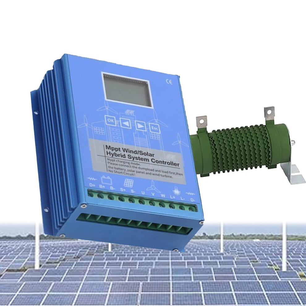8000W 48V Wind Solar Hybrid Mppt Charge Controller With Dump Load For Wind Turbine Generator 9073542474005