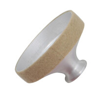 Sourdine en métal pour saxophone ténor, étouffeur acoustique, 1 pièce, argentée