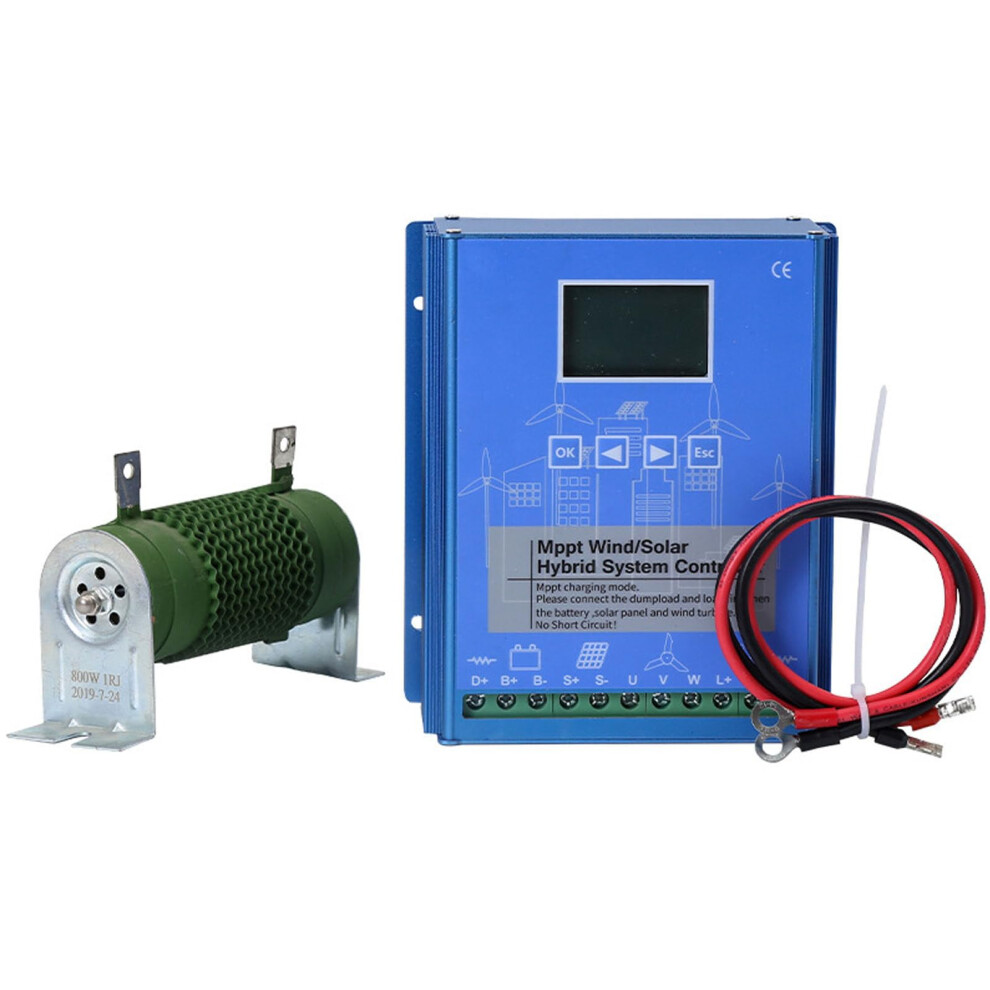 12V 5000W Wind Solar Hybrid Mppt Charge Controller With Dump Load For Off Grid Battery System 9073542474166