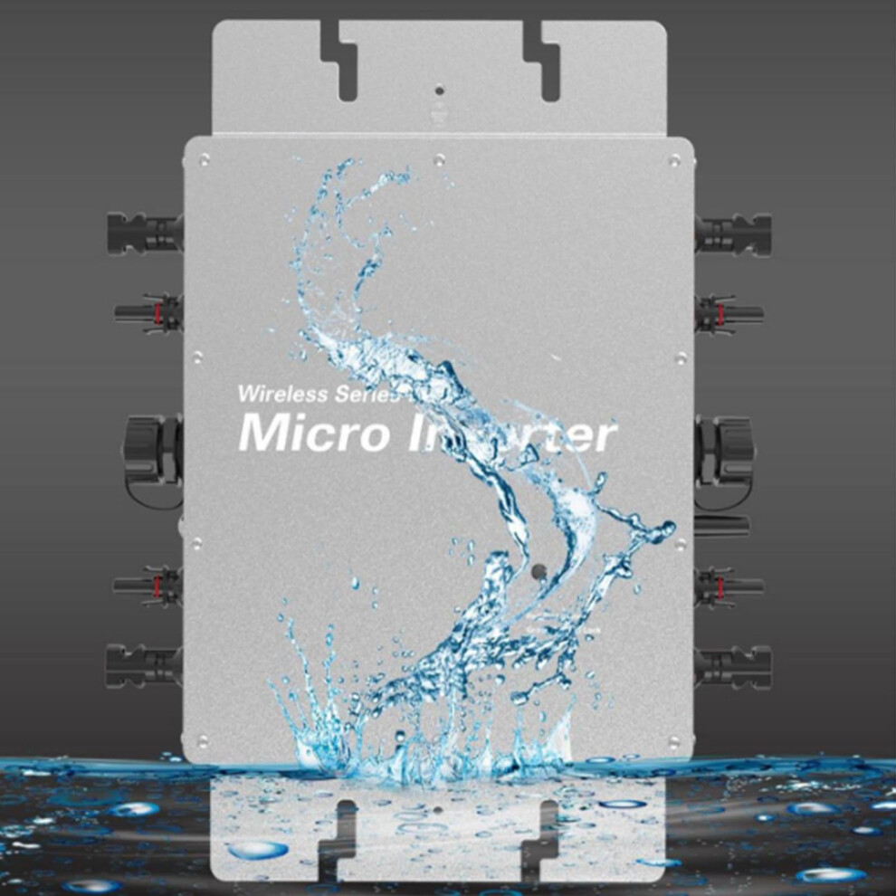1600W Pure Sine Wave Solar Inverter With Wifi Monitoring, Auto Mppt Tracking, Ip66 Waterproof 9073542474364