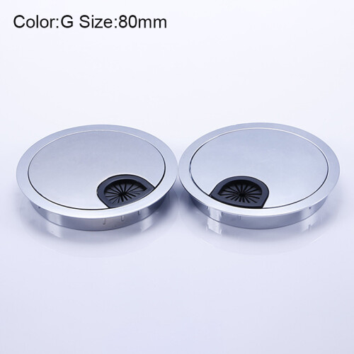 (80mm) Cache-trous Zinc Liant Bureau, 50mm