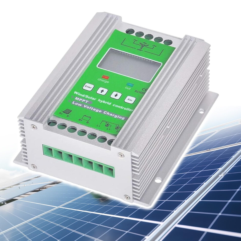 Mppt Charge Controller 48V Wind Solar Hybrid 8000W With Lcd Display 9169991393179