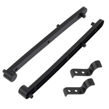 Concealed FlipUp Cabinet Door Track with SideMounted Guide Rail for Kitchen and Bookcase Storage