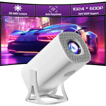 Tragbarer Mini-Projektor, Bluetooth Android HD Outdoor-Filmprojektor