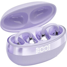 Open-Ear Wireless Earbuds, ENC Noise Cancelling & Long Battery for Sports