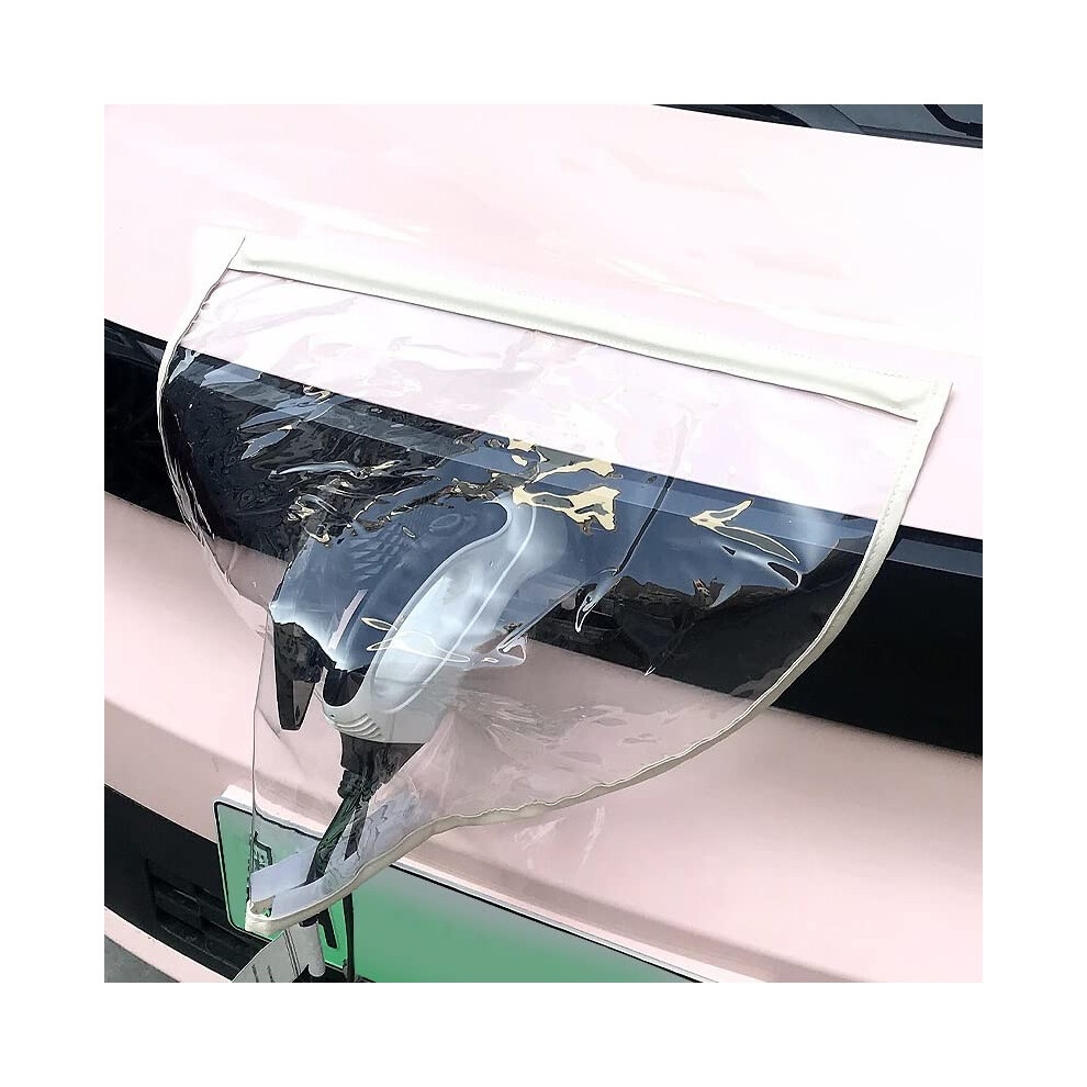 Ev Charger Cover, Waterproof Allweather Outdoor Charging Station Cover, 60X56cm White 9073542474777