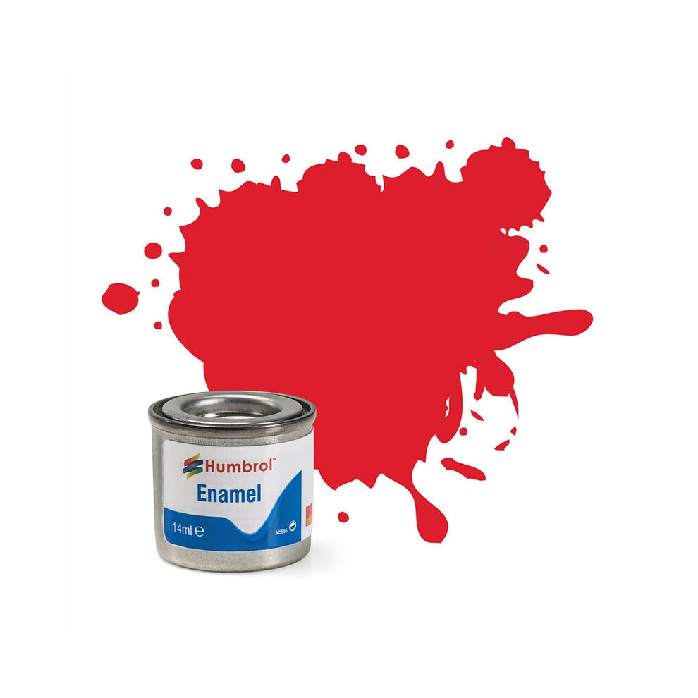 Humbrol AA0206 Enamel Paint 19 Bright Red Gloss 14ml Tin For Hobby Model Airfix - Image 5