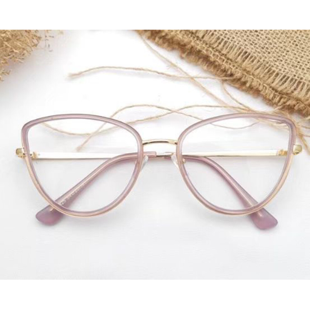 Creation-3C (Permeable Powder Frame, Anti-Blue Light) Blue Light Blocking Glasses For Gaming & Study