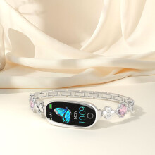 Smartband für Frauen: Fitness-Tracker, Herzfrequenzmessung, Blutsauerstoffmessung, Schrittzähler & Zyklusüberwachung