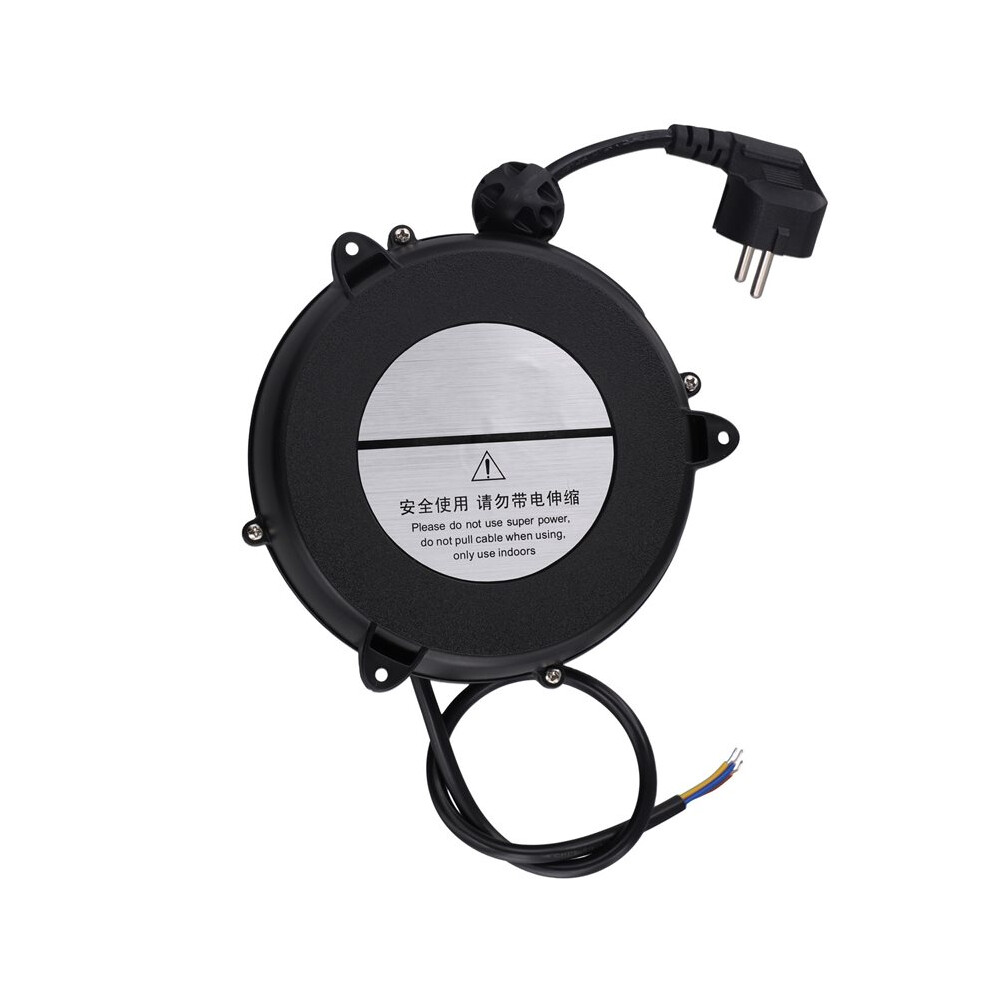 2X Small Automatic Retractable Wire Winding Device, Retractable Storage Reel, Automatic Winding Reel Eu Plug 6034112331077