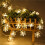 3X LED Snowflake String Light Outdoor for Holiday Lighting Decor Wedding Decor Light 1.5M 10Lamp 1