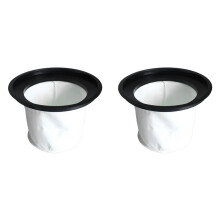 2X Industrial Vacuum Cleaner Dust Bag and Dust Bucket for 15L Industrial Vacuum Cleaner BF500 Washable and Reusable