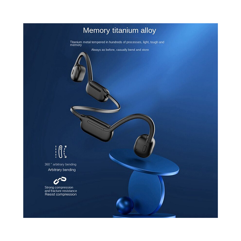 2X Bone Conduction Headphones Swimming Ipx8 Waterproof 32Gb Sport Headset Wireless 5.2 Earphones 6032923769492