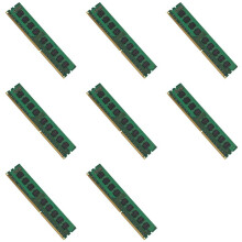 8X 4GB 2RX8 PC3-10600E 1.5V DDR3 1333MHz ECC Memoria RAM Sin Búfer para la Estación de Trabajo del Servidor (4G)