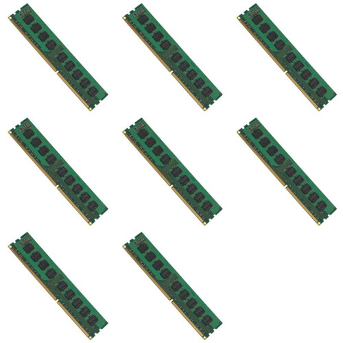 8X 4GB 2RX8 PC3-10600E 1.5V DDR3 1333MHz ECC Memory RAM Unbuffered for Server Workstation(4G) 1