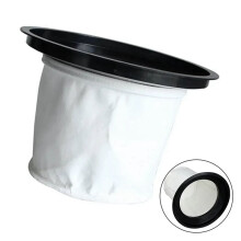 2X Industrial Vacuum Cleaner Dust Bag and Dust Bucket for 15L Industrial Vacuum Cleaner BF500 Washable and Reusable