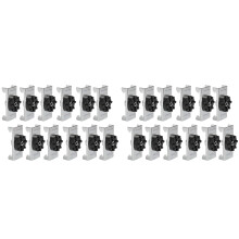 Sound Isolation Clips 24pack Sound Proofing Mounting Clips - Reduces Noise From Noisy Neighbours - Drywall Soundproofing