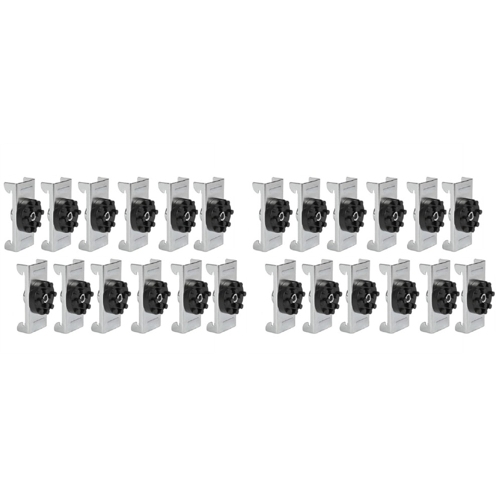 Sound Isolation Clips 24Pack Sound Proofing Mounting Clips - Reduces Noise From Noisy Neighbours - Drywall Soundproofing 4713918068913