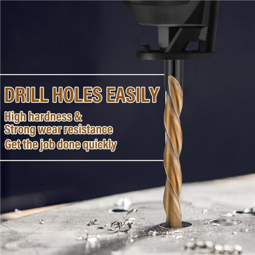 100pcs Drywall Drill Bits  Point Cutting Drill Bits Diameter Drywall Router Drill Bits Drywall Tools for Spiral Saw 2