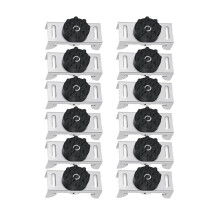 Sound Isolation Clips 24pack Sound Proofing Mounting Clips - Reduces Noise From Noisy Neighbours - Drywall Soundproofing