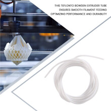 2pcs 2.5x4mm 3D Printer PTFE Tube for P1P/AMS/A1 Teflonto Pipe Bowden Extruder for Filament A