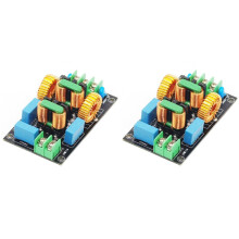 2X EMI Power Filter Board Audio Amplifier Power Supply Filter Common Mode High Current Electromagnetic HiFi Audio 10A