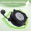 2X Small Automatic Retractable Wire Winding Device, Retractable Storage Reel, Automatic Winding Reel EU Plug 10