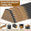 100pcs Drywall Drill Bits  Point Cutting Drill Bits Diameter Drywall Router Drill Bits Drywall Tools for Spiral Saw 7