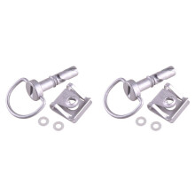 2X for Fortwo 2007-2015 Car Engine Cover Bolt Rotary Catch A4519880067 4519880067
