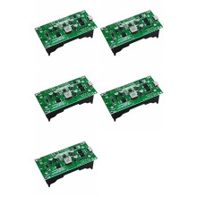 5X Módulo de Cargador de Batería de Litio Tipo C 15W 3A 18650 - Step Booster Carga Rápida UPS Convertidor de Fuente de Alimentación 5V